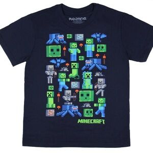 Minecraft Graphic T-Shirt – Kids XL (2020 Mojang / JINX)